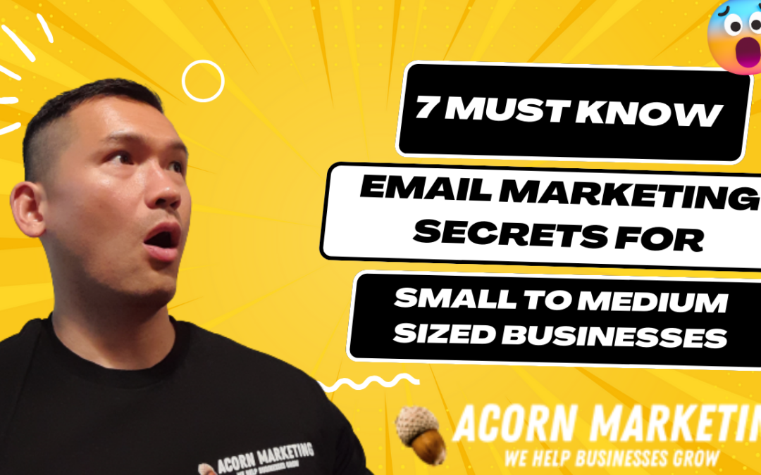 7 Must Know Email Marketing Secrets for Small to Medium Sized Businesses